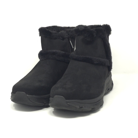 Ryka Shoes - Ryka Boots Devotion Max Black Winter Zip Short Size 8W